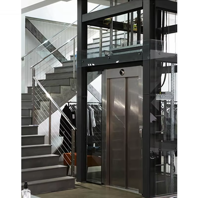 VTEV104 Ascensores Elevadores Ascensore per ville di lusso in acciaio inossidabile per uso familiare