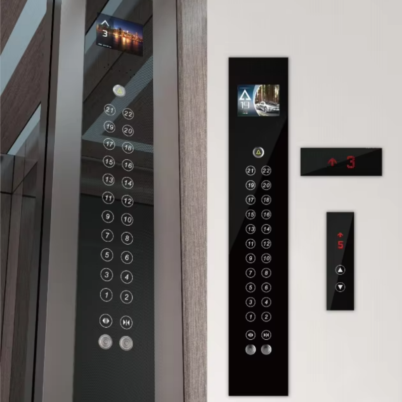 Pulsante quadrato per parti dell'elevatore VTSP332 con luce a LED