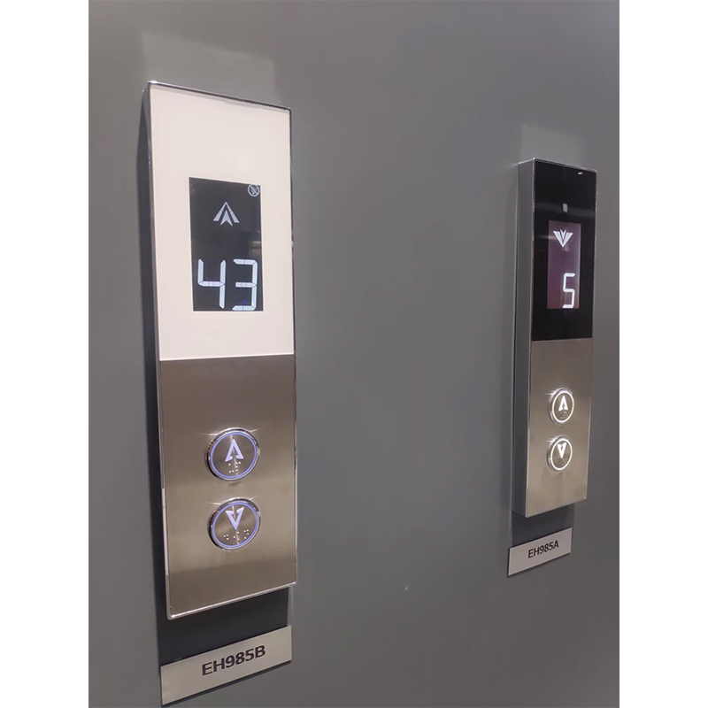 VTSP333 Display touch Cop and Lop montato a parete per ascensore moderno in acciaio inossidabile