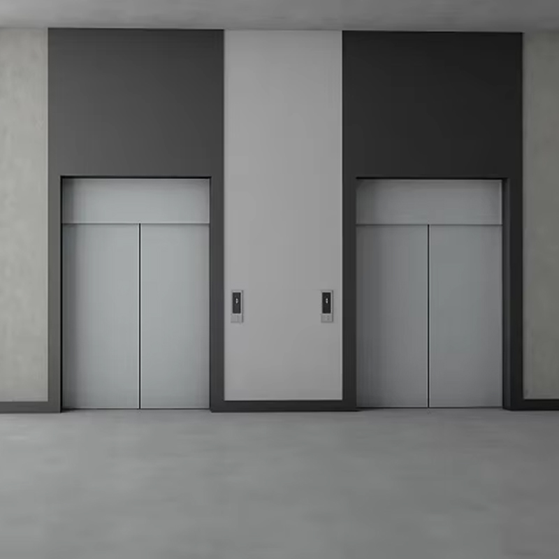 VTEP120 Ascensore passeggeri per ville residenziali Vetro panoramico Costruzione in acciaio inossidabile Caratteristiche di sicurezza Grande capacità