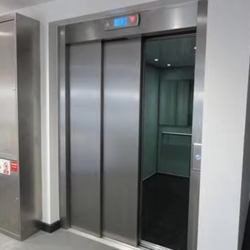 VTEP124 Produttore cinese di ascensori per passeggeri moderni di marca cinese Ascensori ad alte prestazioni per hotel Utilizzare pavimenti in PVC Azionamento CA in acciaio inossidabile