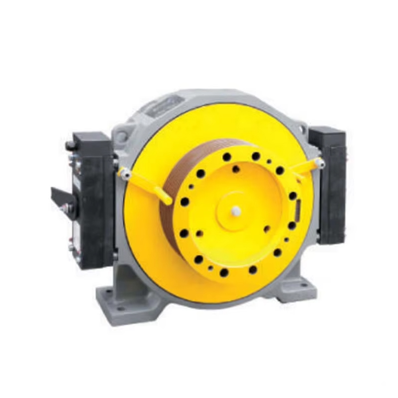 VTSP255 41K-J 320kg-1000kg Macchina per trazione senza ingranaggi con controllo dell'ascensore AC220_380V Certificato ISO 1 anno di garanzia Edificio per uffici