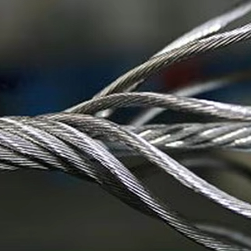 Cavo metallico d'acciaio galvanizzato inossidabile della trazione dell'elevatore VTSP264 8X25F-IWRC per uso dell'hotel