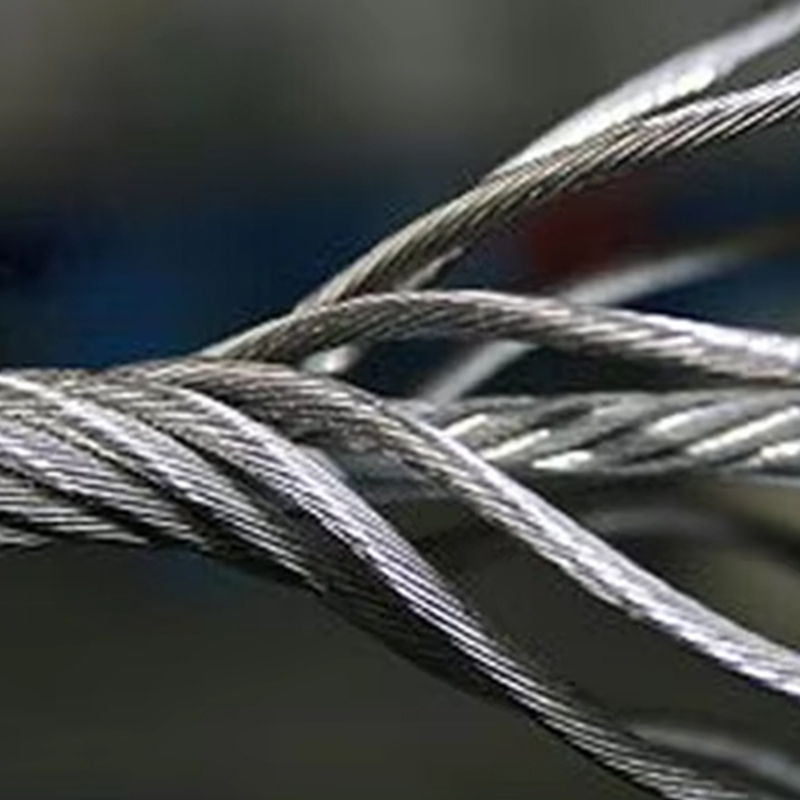 VTSP263 Fune metallica in acciaio zincato inossidabile resistente al calore ad alta resistenza da 11 mm della fabbrica cinese