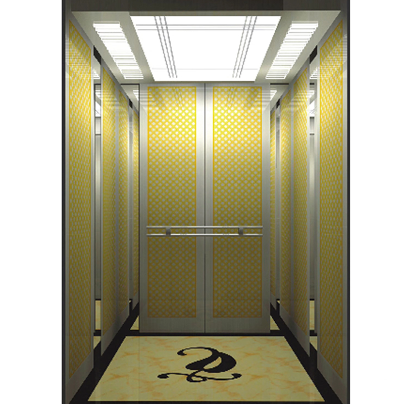 VTSP135 Parti e accessori per ascensori Cabina per ascensore passeggeri commerciale con pannelli a parete antigraffio