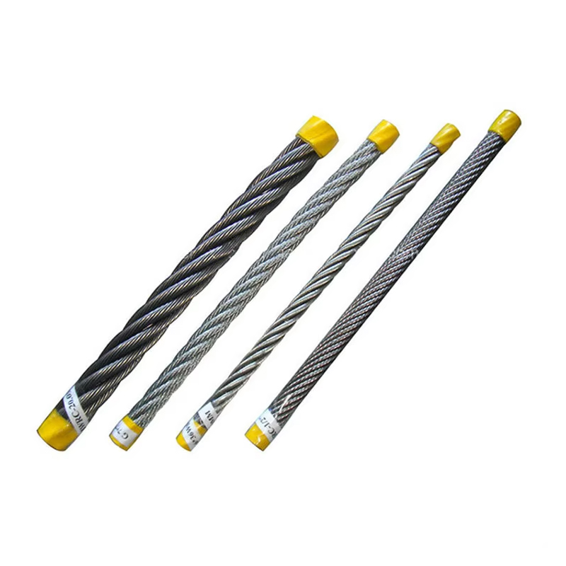 VTSP268 Corda in acciaio per ascensore da 6-22 mm al miglior prezzo prodotta in fabbrica