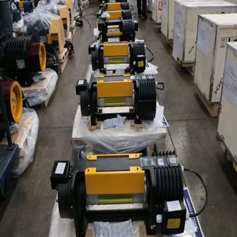 Motore di sollevamento senza ingranaggi della macchina per trazione senza ingranaggi VTSP238 Montanari MCG100 Motore 320-630KGS