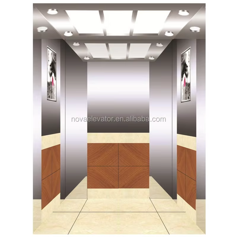 Parti e accessori per ascensori VTSP128 Cabina per ascensore di osservazione premium con pareti interamente in vetro
