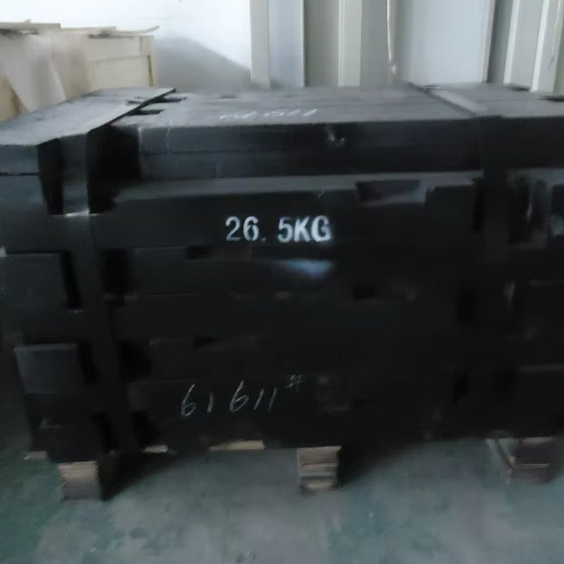 VTSP176 Blocco di bilanciamento composto con peso di riempimento in ghisa per ascensore