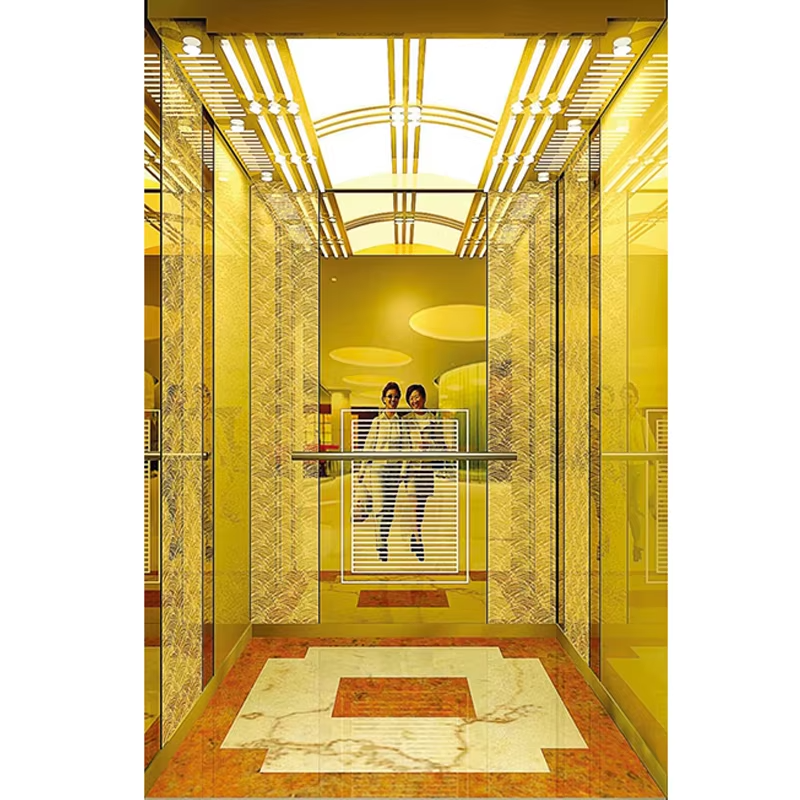 Parti e accessori per ascensori VTSP126 Cabina per ascensore per passeggeri con decorazione interna moderna