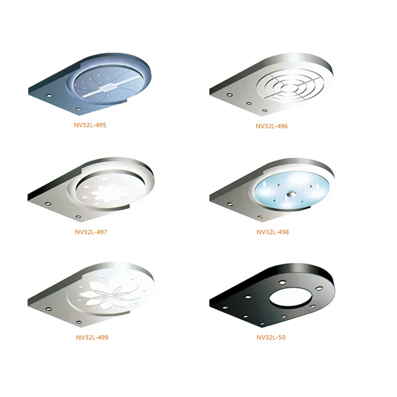 VTSP139 Decorazione della cabina dell'ascensore Pannello da soffitto moderno della cabina dell'ascensore a LED Design del soffitto dell'ascensore in acciaio inossidabile
