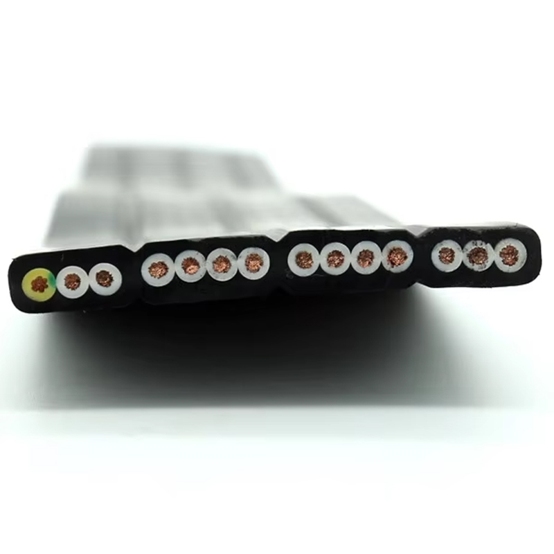 Cavo piatto TVVB dell'ascensore dei pezzi di ricambio dell'ascensore VTSP366 Acciaio inossidabile 0,5 0,75 Uso quadrato dell'appartamento dell'hotel